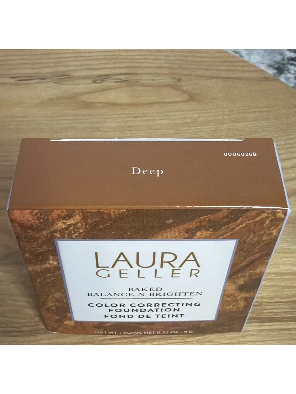 Laura Geller Baked Balance-N-Brighten Color “Deep” Correcting Foundation